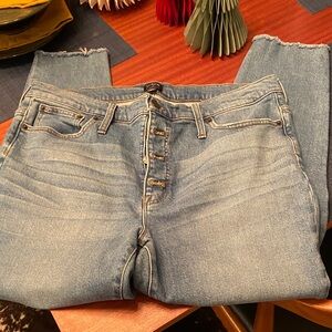 J. Crew High Rise Light Blue Jeans